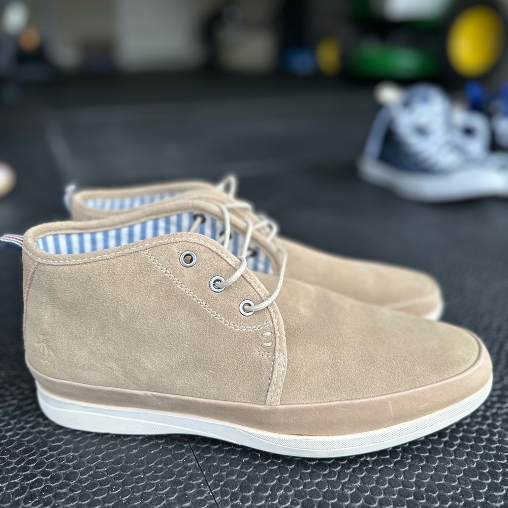 BNWOT Original penguin Max suede Chukka boots Men’s 12